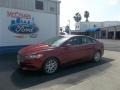 2013 Ruby Red Metallic Ford Fusion SE  photo #1
