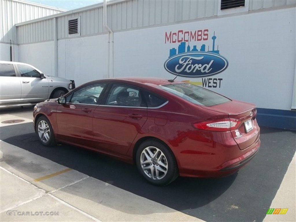 2013 Fusion SE - Ruby Red Metallic / Charcoal Black photo #3