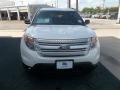 2013 White Platinum Tri-Coat Ford Explorer XLT  photo #16