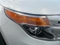 2013 White Platinum Tri-Coat Ford Explorer XLT  photo #17