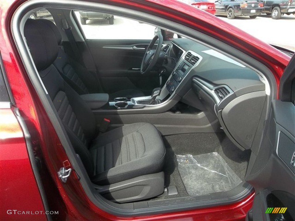 2013 Fusion SE - Ruby Red Metallic / Charcoal Black photo #25