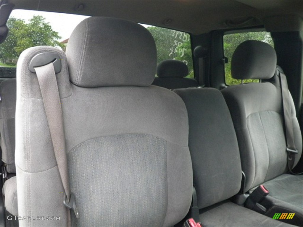 2002 Silverado 3500 LS Extended Cab 4x4 Dually - Light Pewter Metallic / Graphite photo #20