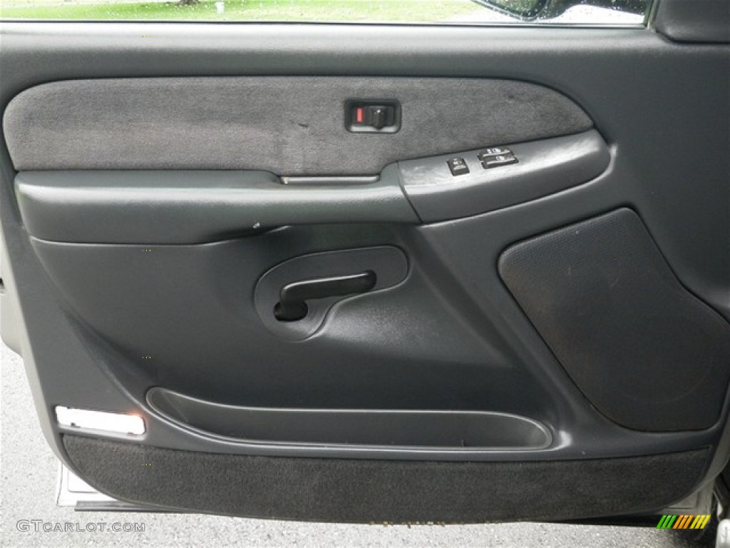 2002 Silverado 3500 LS Extended Cab 4x4 Dually - Light Pewter Metallic / Graphite photo #26