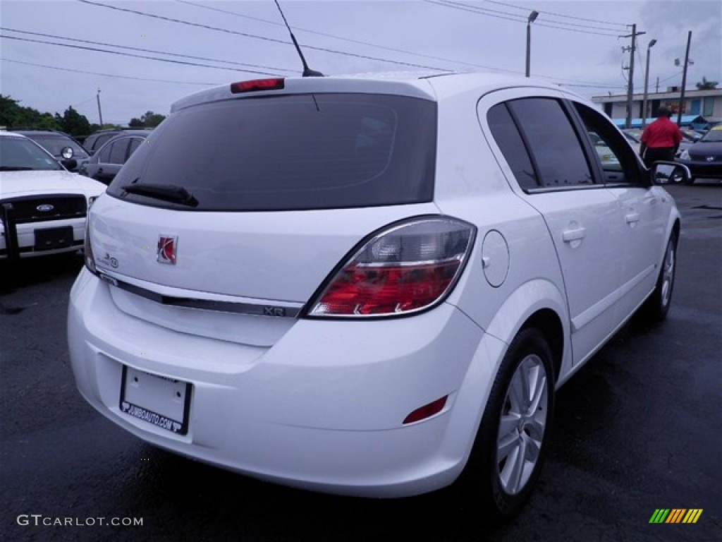2008 Astra XR Sedan - Arctic White / Charcoal photo #20