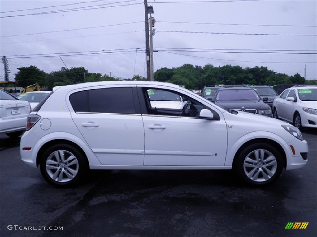 2008 Astra XR Sedan - Arctic White / Charcoal photo #21