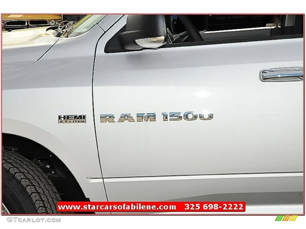 2012 Ram 1500 Lone Star Quad Cab 4x4 - Bright Silver Metallic / Dark Slate Gray/Medium Graystone photo #3