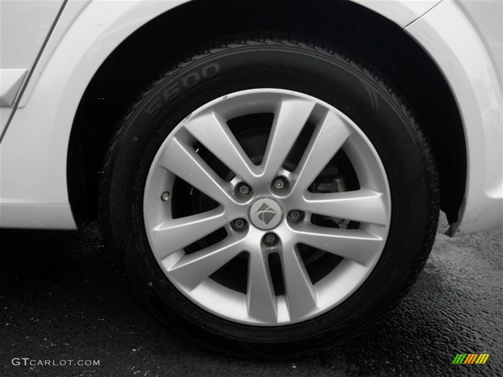 2008 Astra XR Sedan - Arctic White / Charcoal photo #45