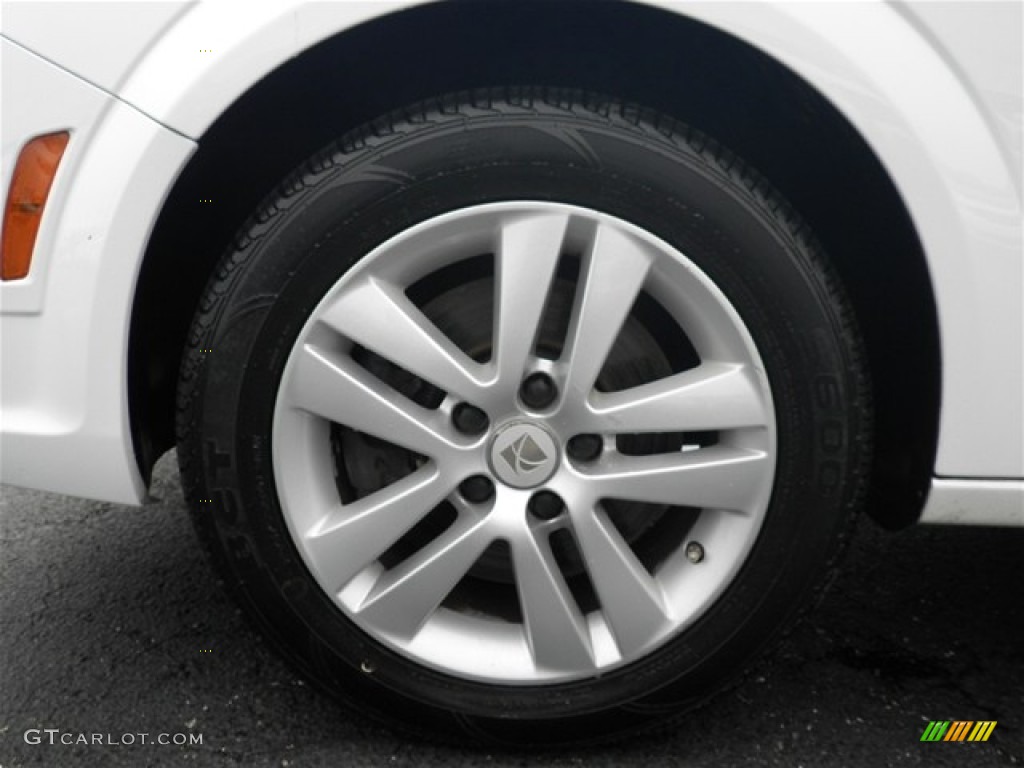 2008 Astra XR Sedan - Arctic White / Charcoal photo #46