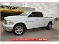 Bright White 2012 Dodge Ram 1500 Lone Star Quad Cab 4x4