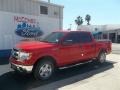 2013 Race Red Ford F150 XLT SuperCrew  photo #1