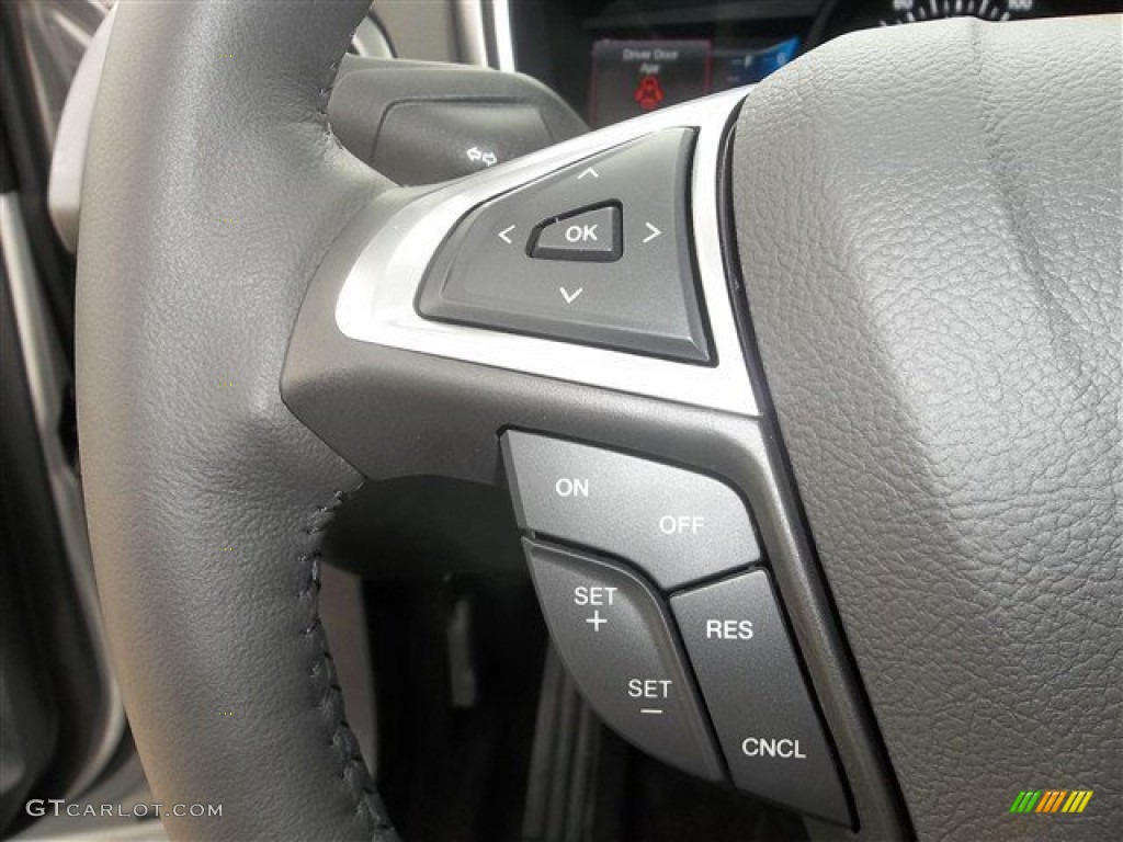 2013 Fusion SE 1.6 EcoBoost - Ingot Silver Metallic / SE Appearance Package Charcoal Black/Red Stitching photo #45