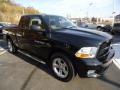 2012 Black Dodge Ram 1500 Express Quad Cab 4x4  photo #7