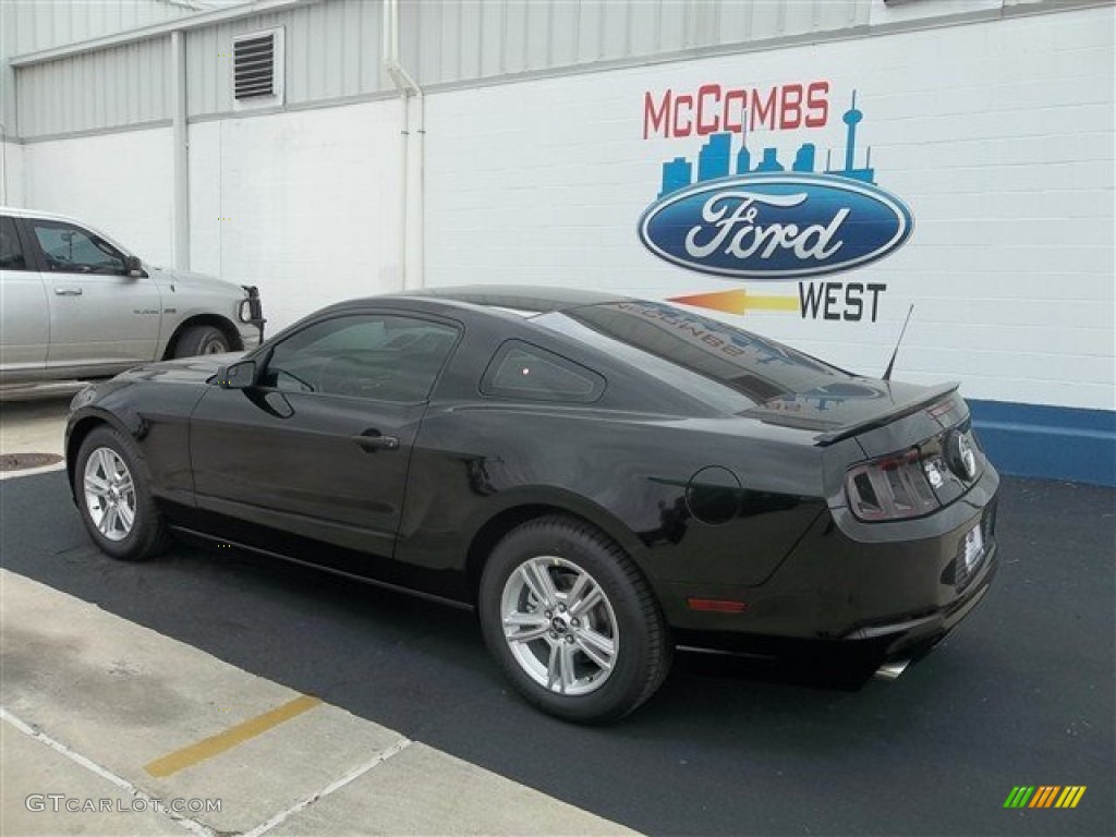 2013 Mustang V6 Coupe - Black / Charcoal Black photo #3