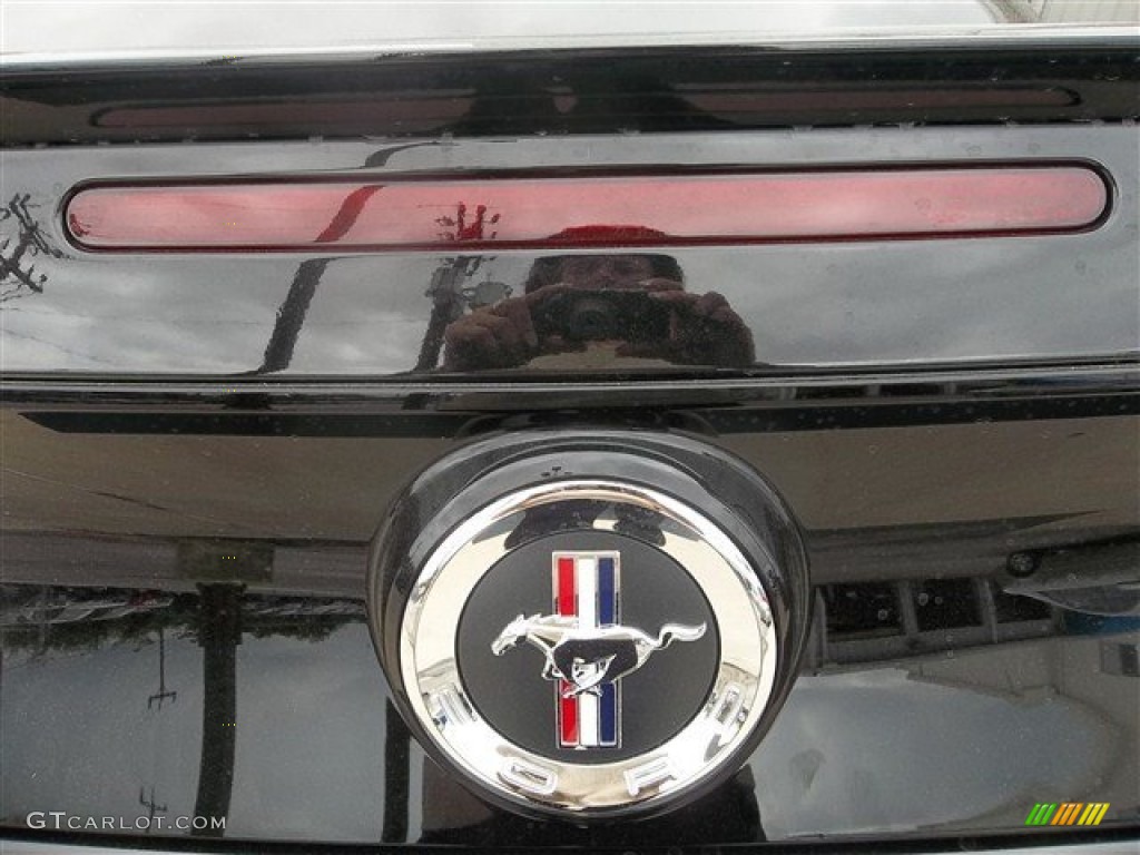 2013 Mustang V6 Coupe - Black / Charcoal Black photo #6