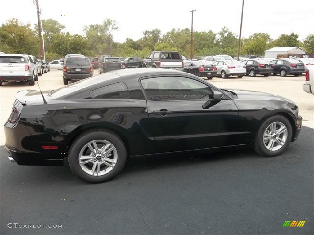 2013 Mustang V6 Coupe - Black / Charcoal Black photo #9