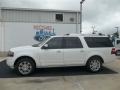 2013 White Platinum Tri-Coat Ford Expedition EL Limited 4x4  photo #2