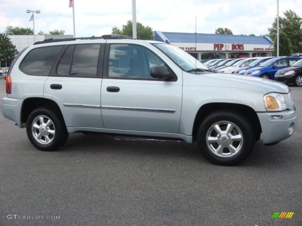 2007 Envoy SLE 4x4 - Silver Mist Metallic / Ebony photo #2