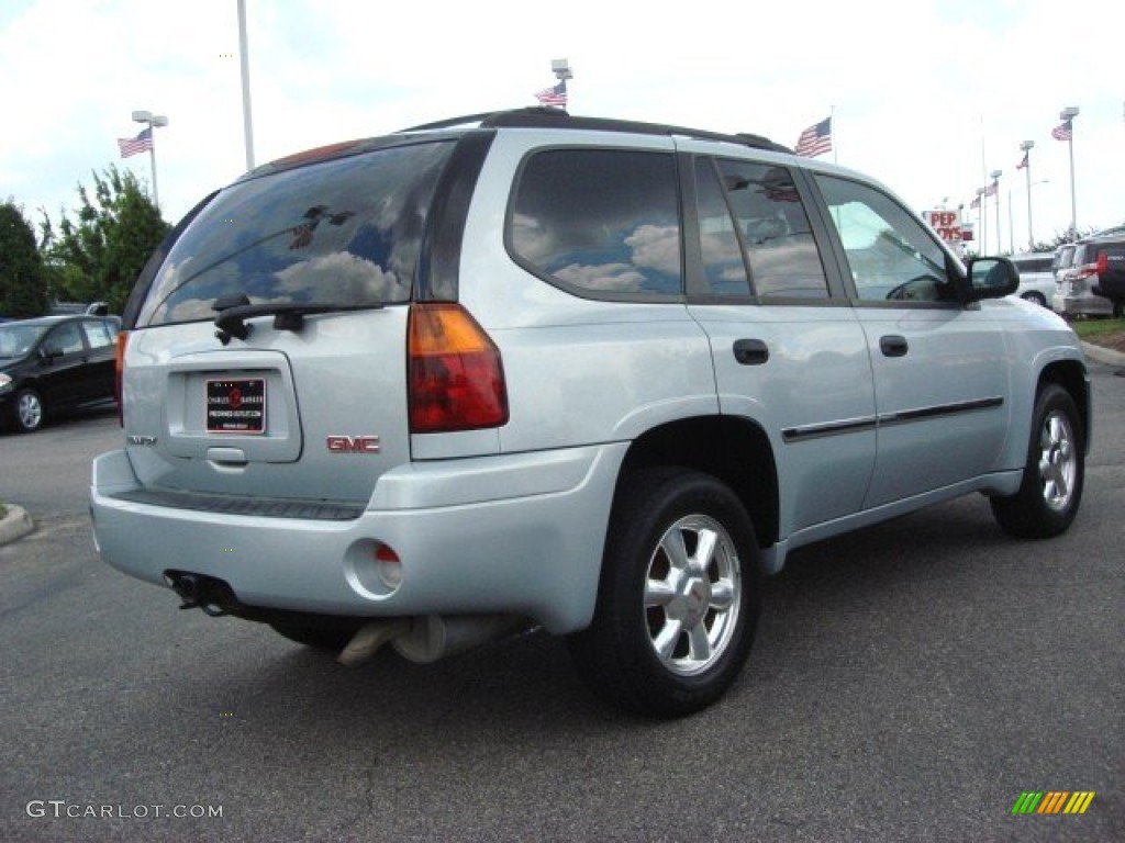 2007 Envoy SLE 4x4 - Silver Mist Metallic / Ebony photo #4