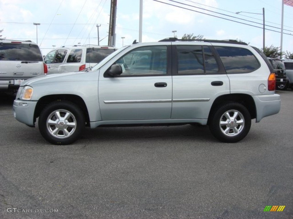 2007 Envoy SLE 4x4 - Silver Mist Metallic / Ebony photo #7