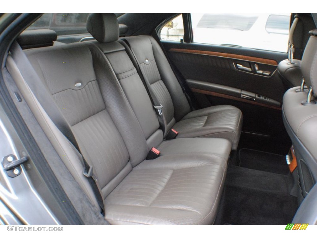 designo Corteccia Grey Interior 2007 Mercedes-Benz S 600 Sedan Photo #72858750