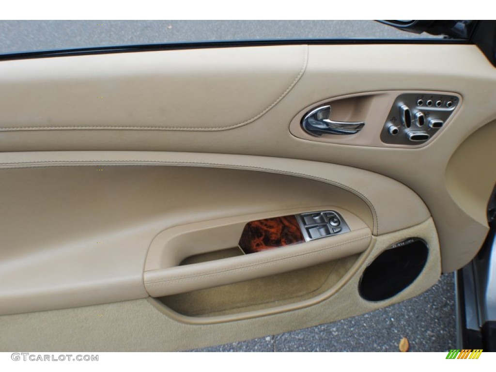 2010 Jaguar XK XK Convertible Caramel Door Panel Photo #72859017