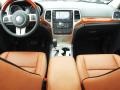 2013 Brilliant Black Crystal Pearl Jeep Grand Cherokee Overland 4x4  photo #5