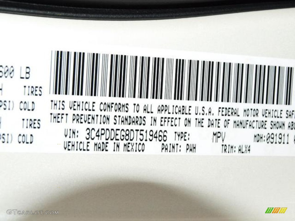 2013 Dodge Journey R/T AWD Parts Photos