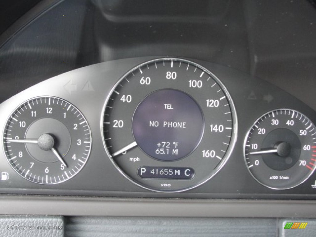 2004 Mercedes-Benz CLK 500 Coupe Gauges Photo #72860877