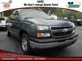 2007 Blue Granite Metallic Chevrolet Silverado 1500 Classic LS Extended Cab  photo #1