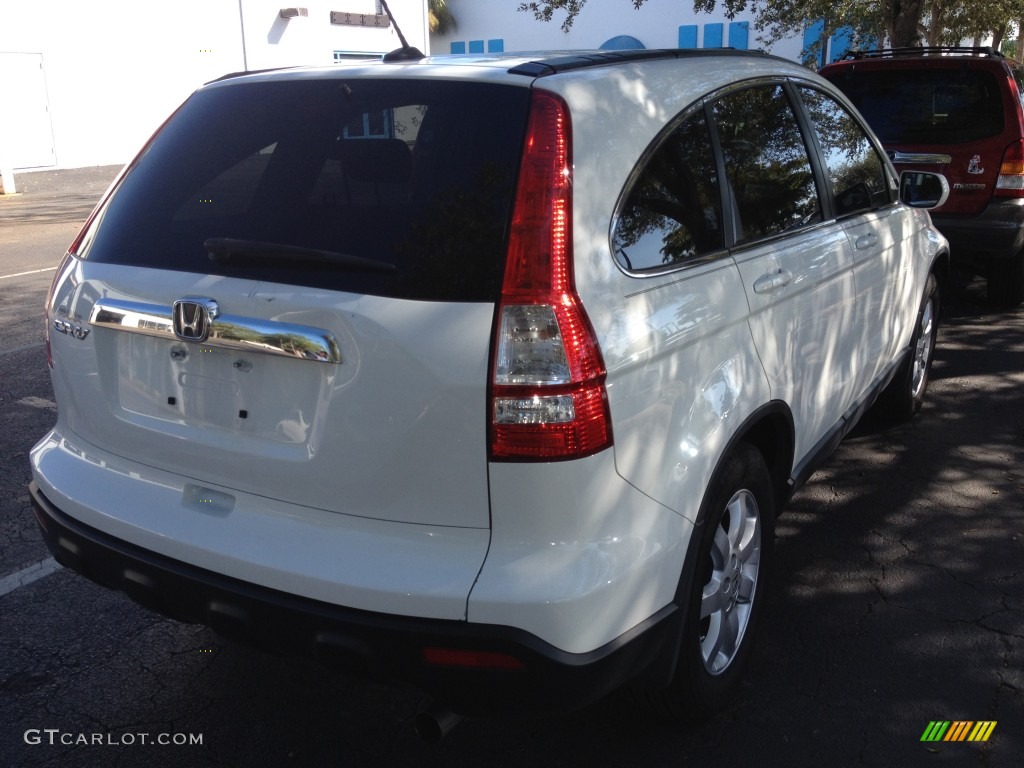2009 CR-V LX - Taffeta White / Gray photo #5