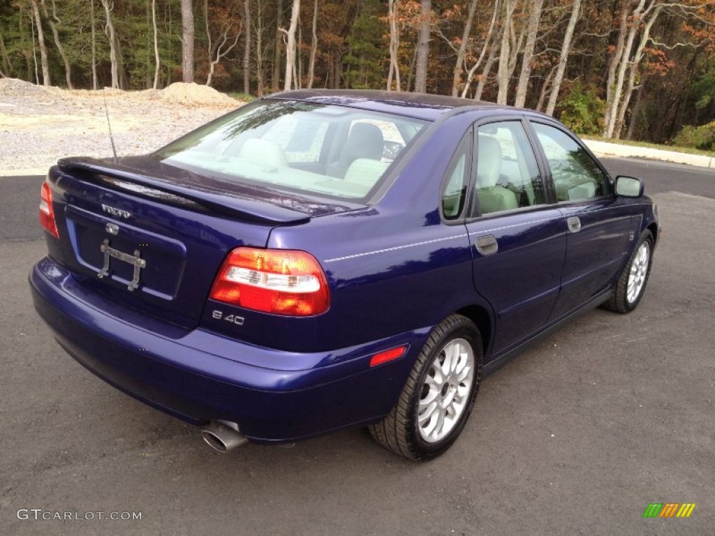 Virtual Blue Metallic 2004 Volvo S40 1.9T Exterior Photo #72862461