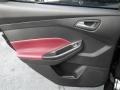 Tuscany Red Leather Door Panel Photo for 2012 Ford Focus #72863235
