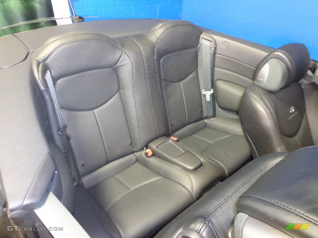 Graphite Interior 2012 Infiniti G 37 Convertible Photo #72863277