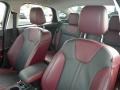 Tuscany Red Leather 2012 Ford Focus SE Sport Sedan Interior Color
