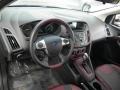 Tuscany Red Leather 2012 Ford Focus Interiors