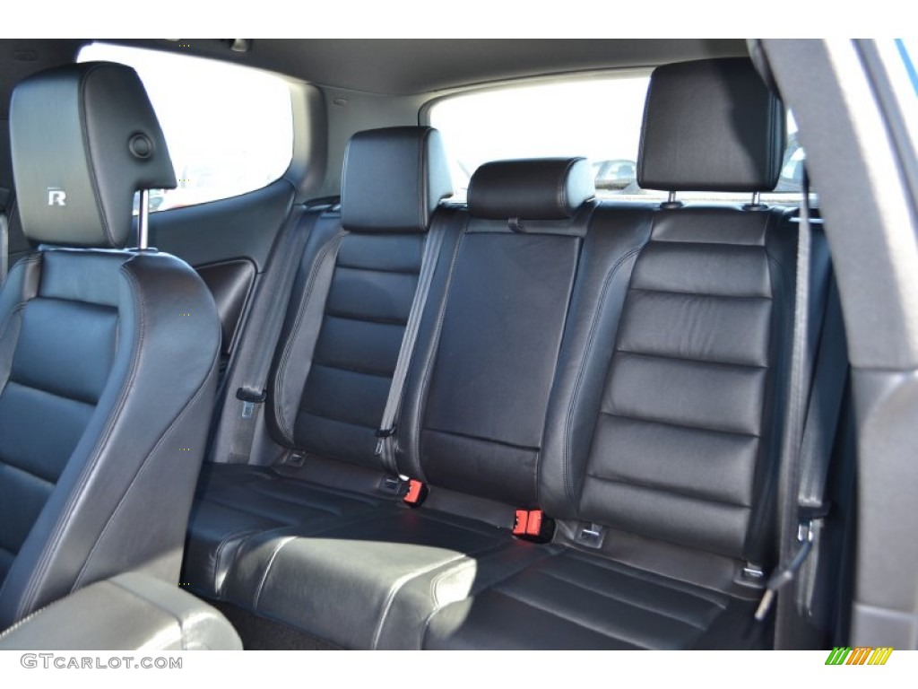 Titan Black Interior 2013 Volkswagen Golf R 2 Door 4Motion Photo #72863348