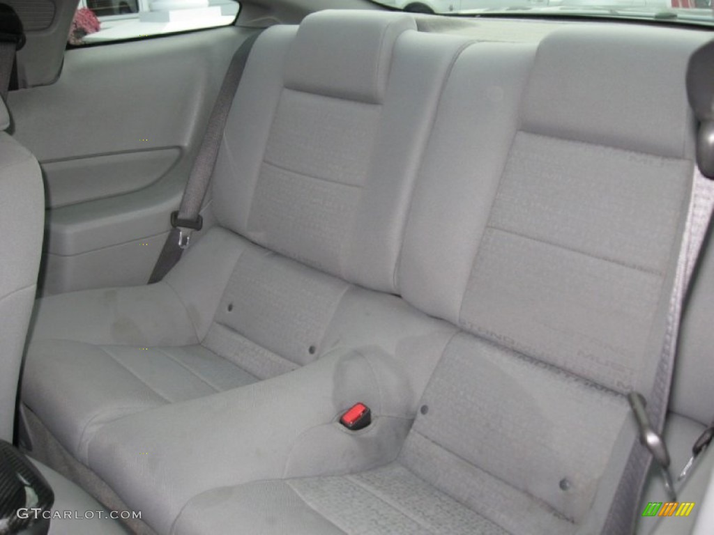 2007 Mustang V6 Deluxe Coupe - Satin Silver Metallic / Light Graphite photo #12