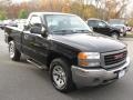 Onyx Black 2007 GMC Sierra 1500 Classic SL Regular Cab 4x4