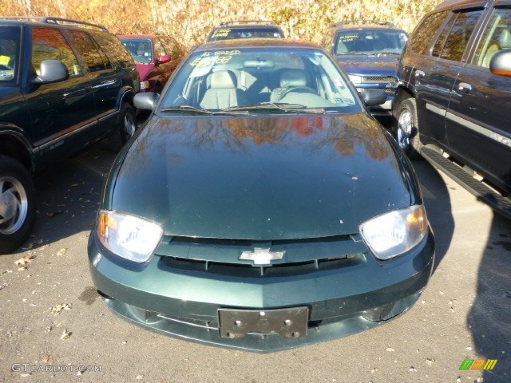 2004 Cavalier Sedan - Dark Green Metallic / Neutral photo #5