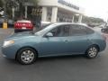 2007 Seattle Light Blue Hyundai Elantra GLS Sedan  photo #6