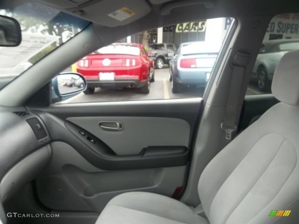 2007 Elantra GLS Sedan - Seattle Light Blue / Gray photo #13