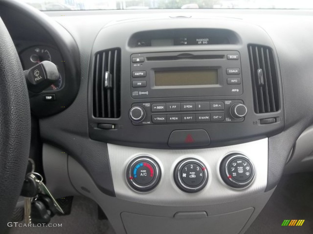 2007 Elantra GLS Sedan - Seattle Light Blue / Gray photo #14