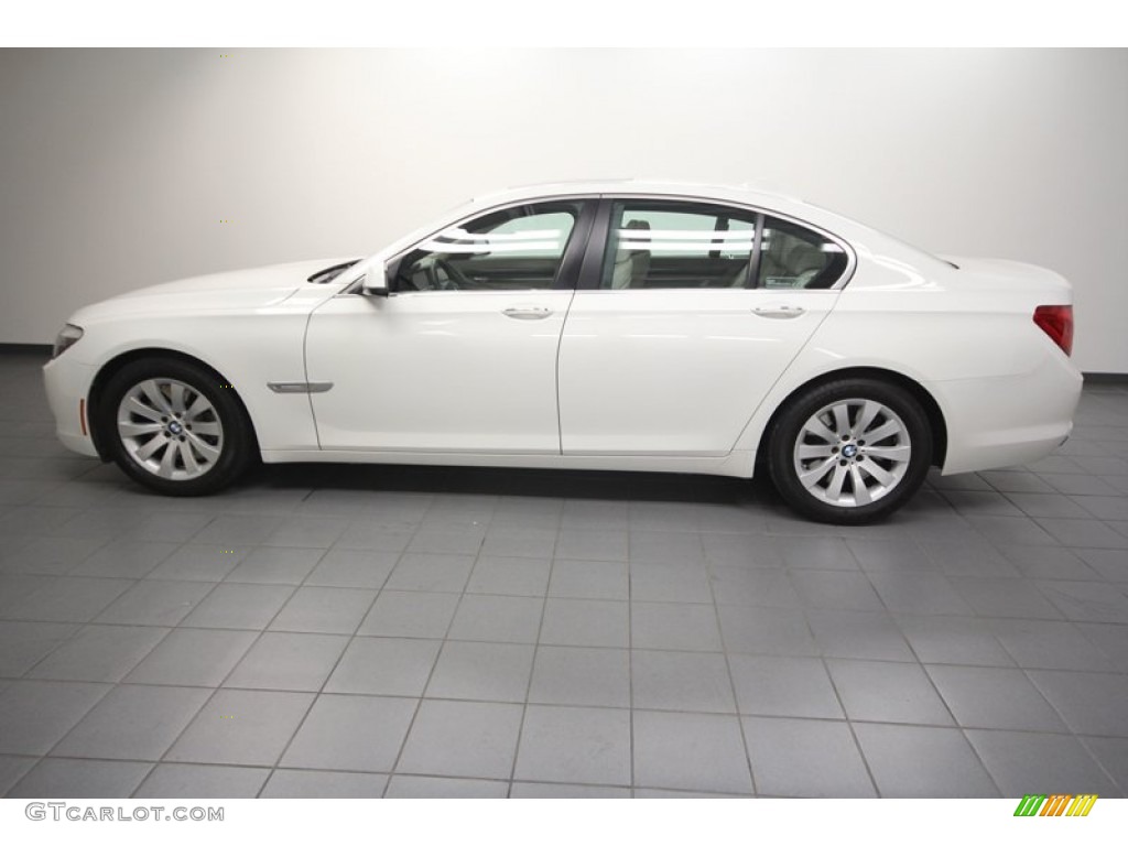 Alpine White 2009 BMW 7 Series 750i Sedan Exterior Photo #72868203