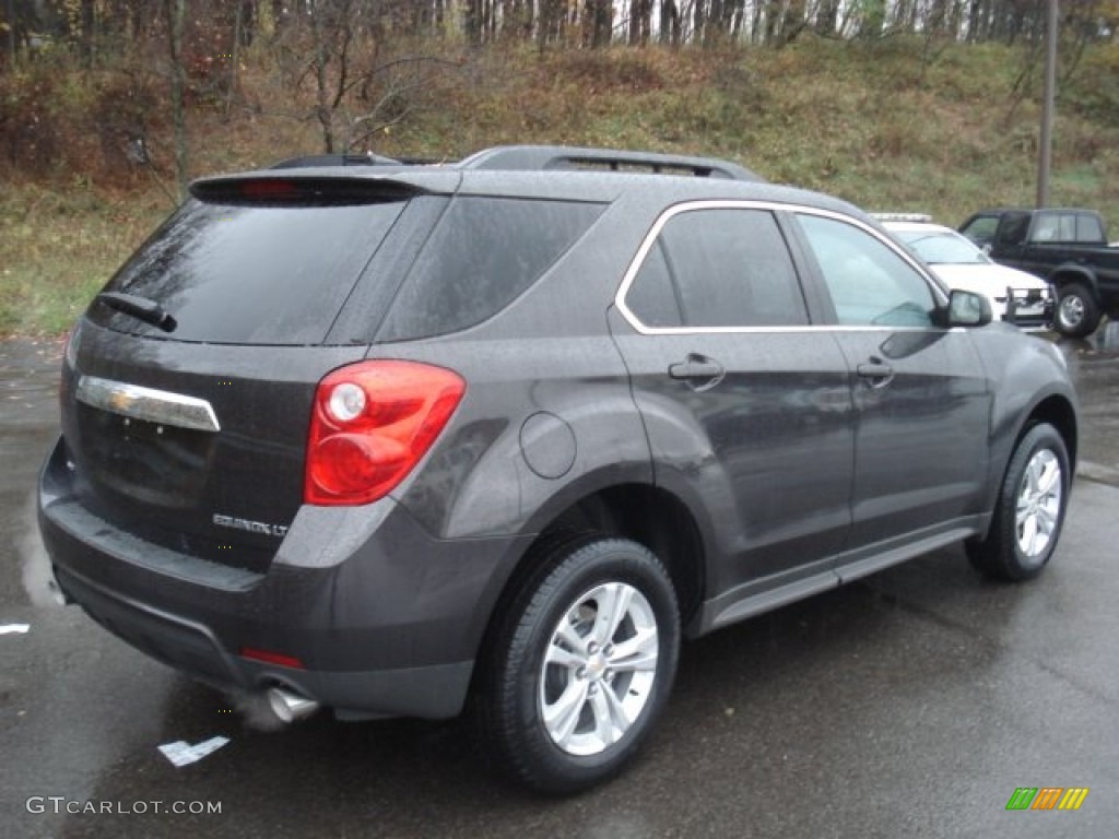 2013 Equinox LT AWD - Tungsten Metallic / Jet Black photo #8