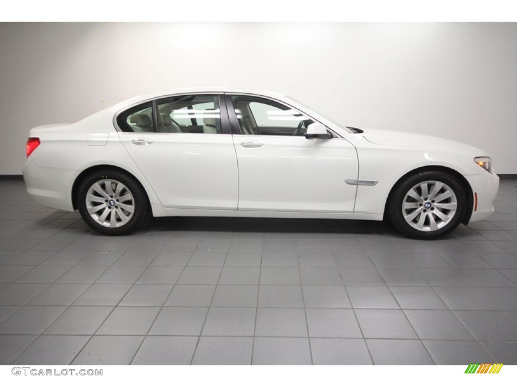 Alpine White 2009 BMW 7 Series 750i Sedan Exterior Photo #72868350