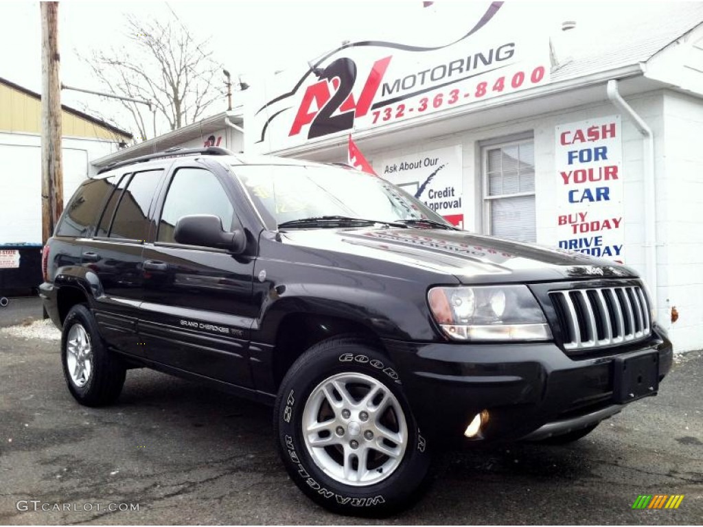 2004 Grand Cherokee Special Edition 4x4 - Brillant Black Crystal Pearl / Taupe photo #1