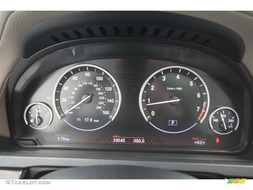 2009 BMW 7 Series 750i Sedan Gauges Photo #72869281