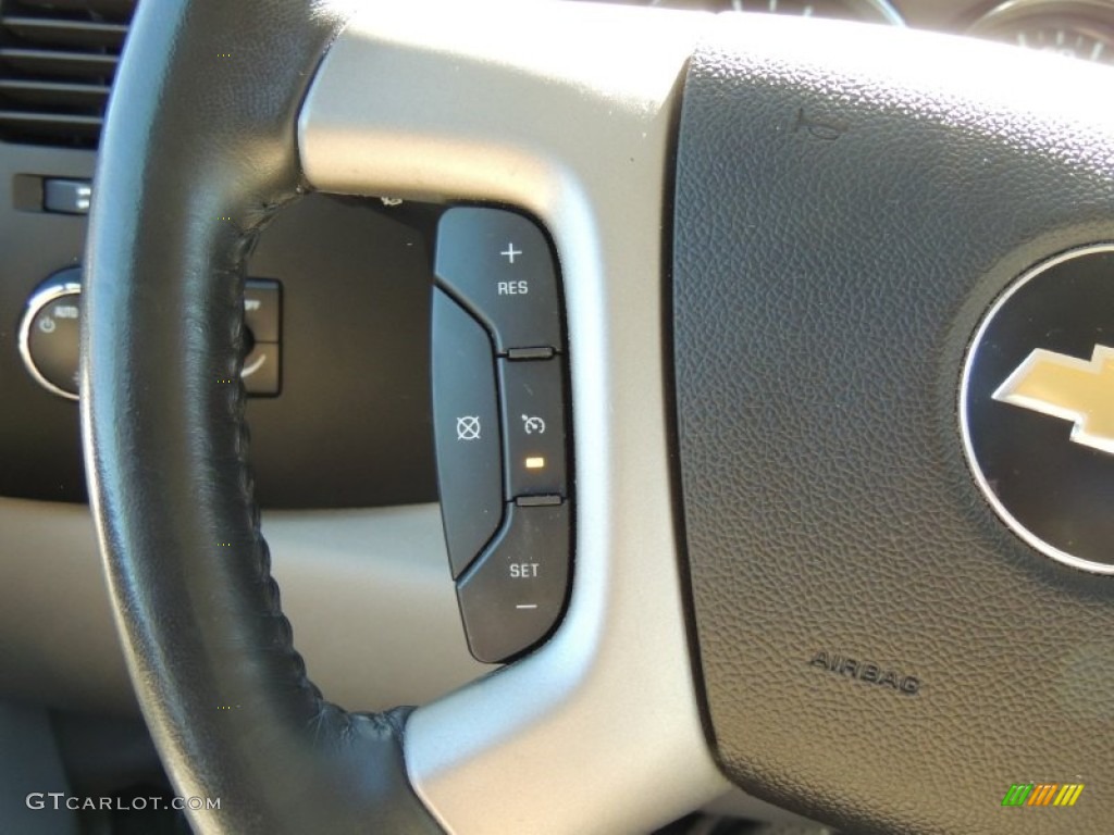 2009 Silverado 1500 LT Extended Cab 4x4 - Black Granite Metallic / Light Titanium photo #20