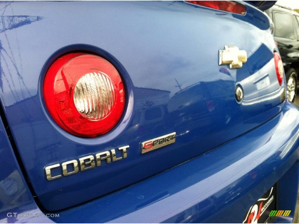 2008 Cobalt Sport Coupe - Blue Flash Metallic / Ebony photo #13