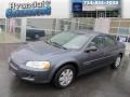 2001 Steel Blue Pearl Dodge Stratus SE Sedan  photo #1